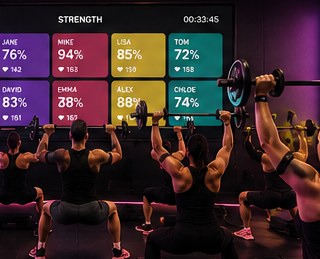 TakeBeat live during a strength session